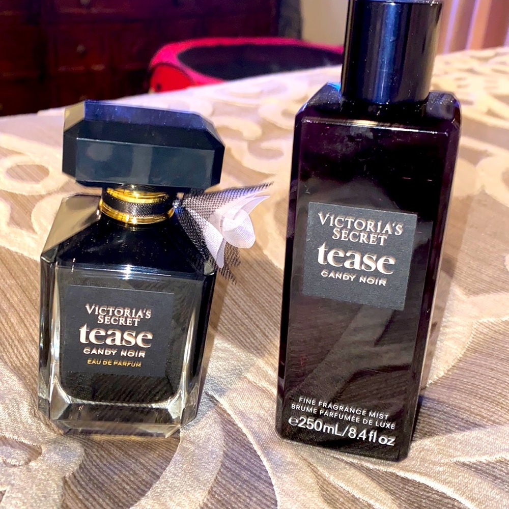 Like New Victoria’s Secret Tease Candy Noir Set 🖤